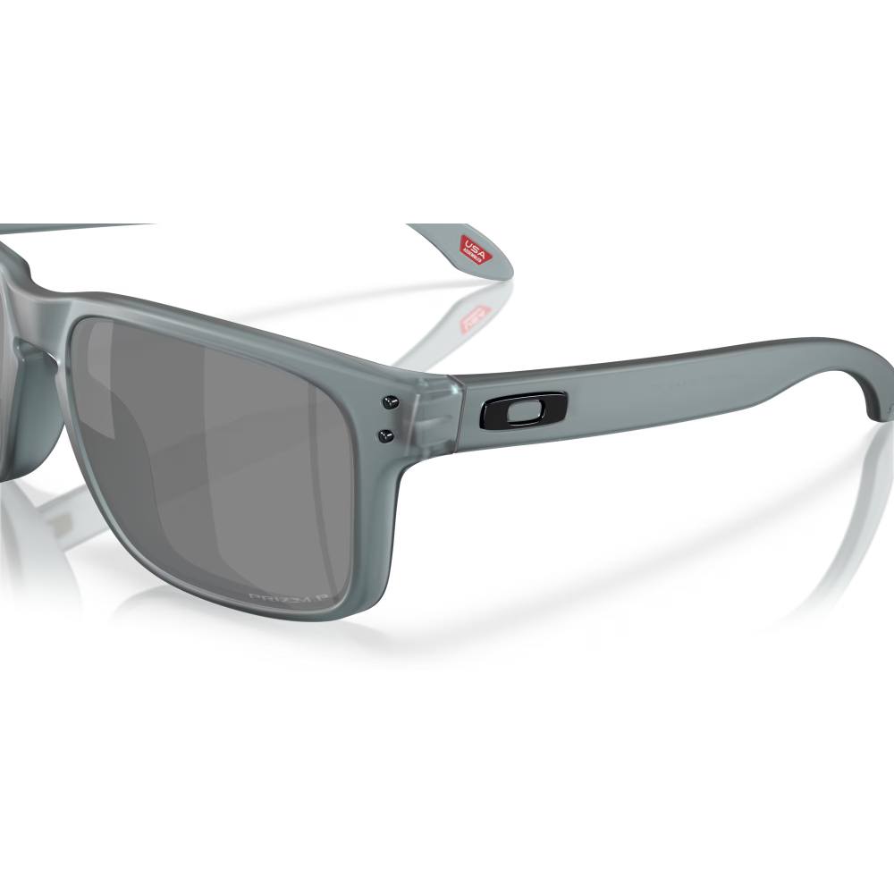 Oakely - Holbrook 0OO9102 9102Z4 - Matte Crystal Black / Prizm Black Polar Designer Sunglasses - Image 4