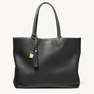 Aspinal of London - Hudson Tote - Black Pebble