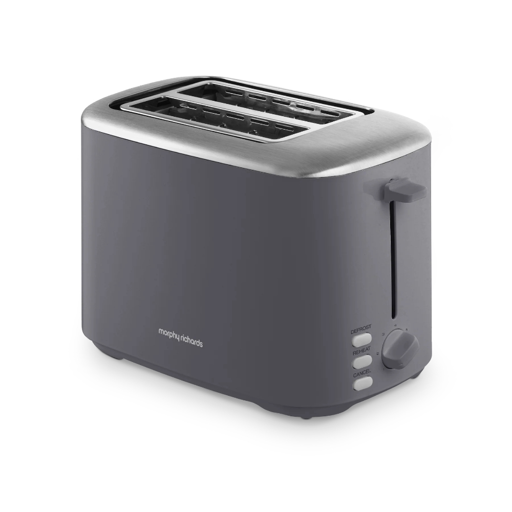 Equip 2 Slice Toaster Grey