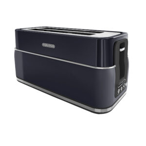 Signature Matt 4 Slice Toaster Midnight Blue
