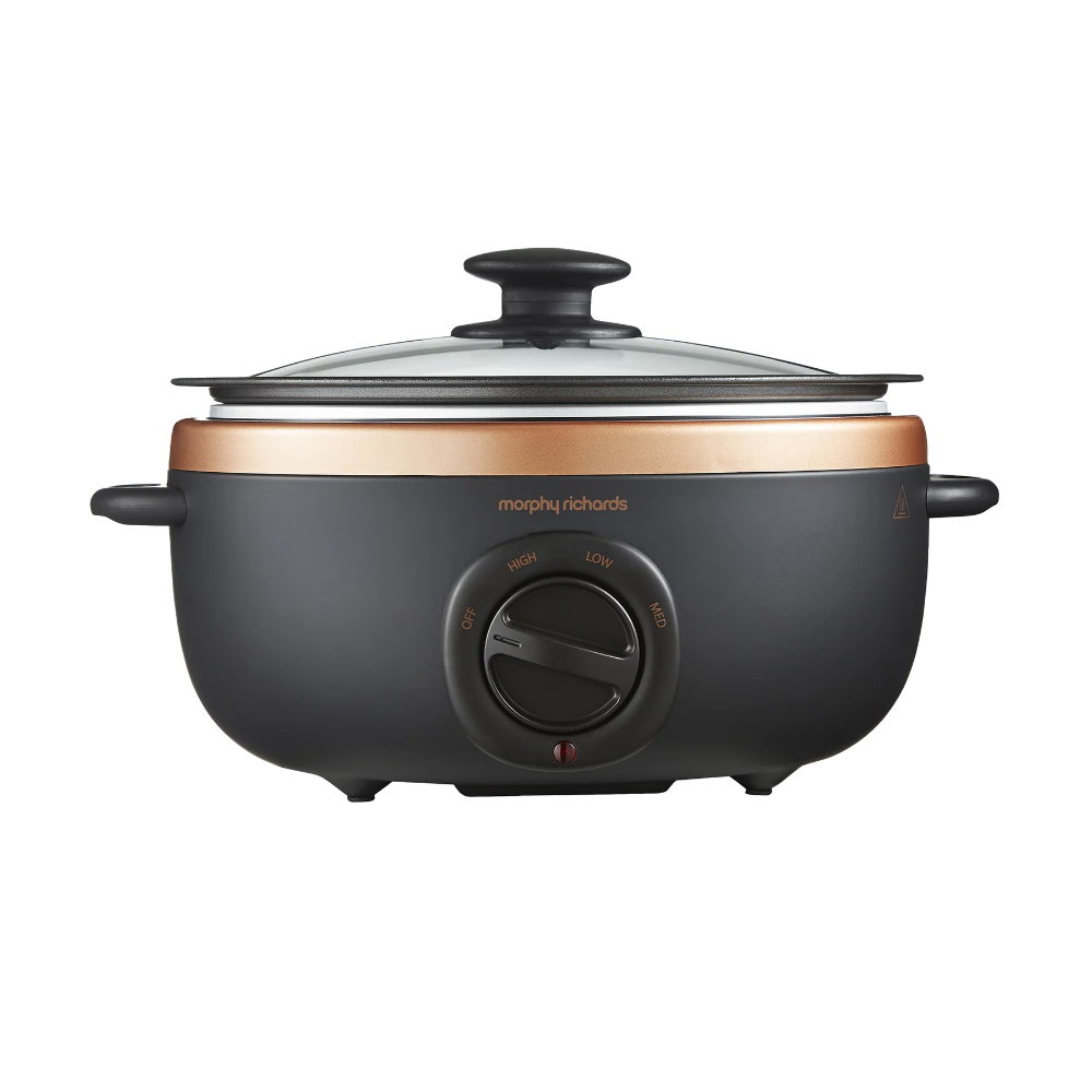 Sear & Stew Oval 3.5L Slow Cooker Rose Gold