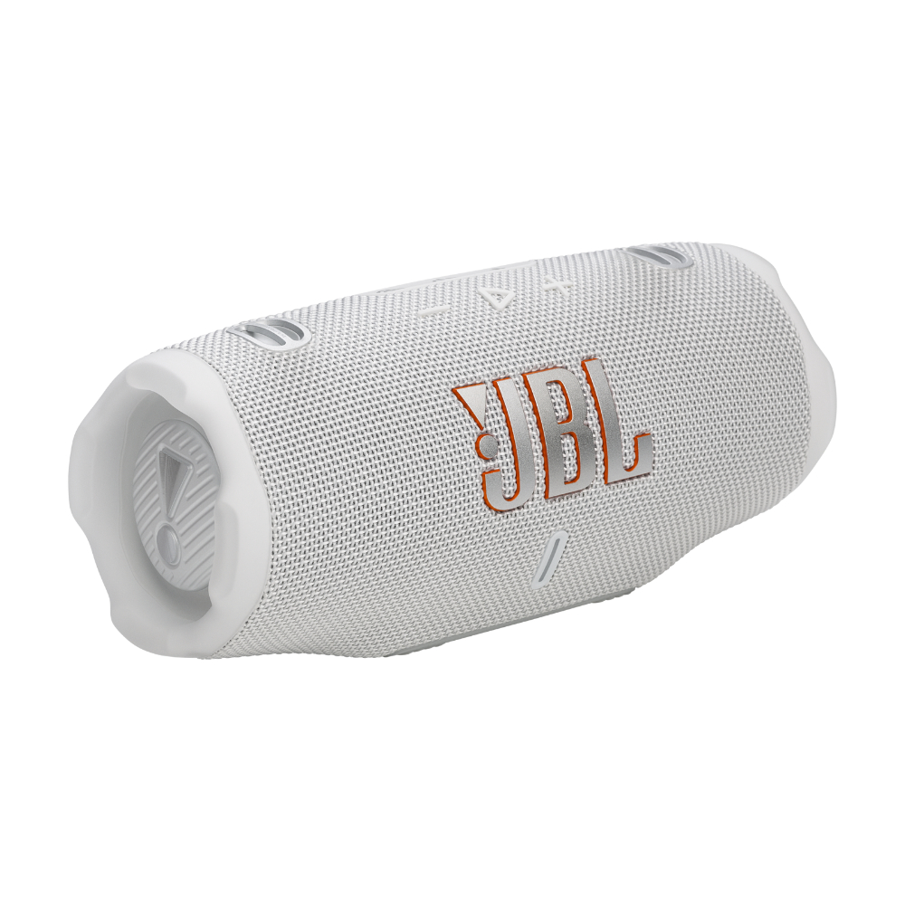 JBL Charge6, portable bluetooth speaker with powerbank, water/dust proof, IP67, Auracast - White