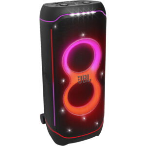 Massive most powerful Party Speaker with dynamic light show. IPX4, BT and WiFi equiped.