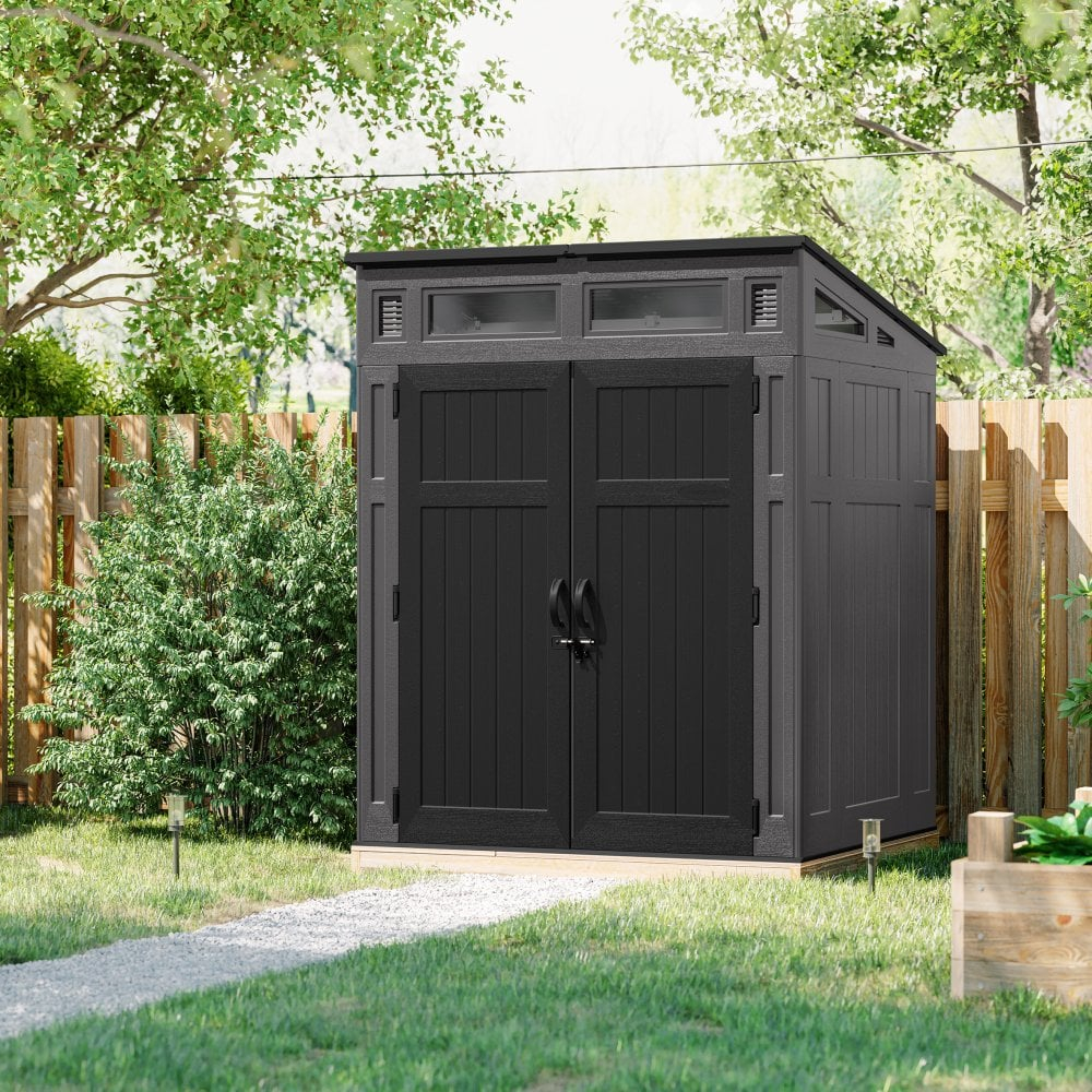 Rowlinson Suncast Modernist Shed 6x5