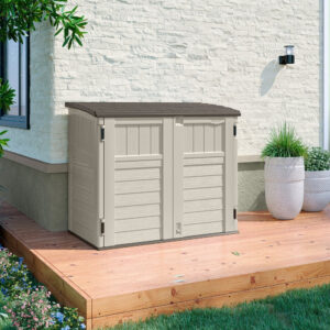 Rowlinson Suncast Stow-Away Store - Vanilla