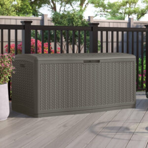 Rowlinson Suncast Minnesota 469L Storage Box - Stone Grey