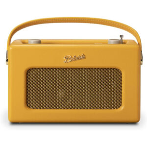 Roberts Revival Smart Radio with DAB/DAB+/FM/Bluetooth/Internet Radio/Spotify/Deezer/Amazon Music in Sunburst Yellow