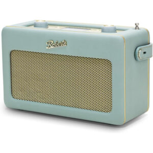 Roberts Revival Smart Radio with Amazon Alexa, Google Cast, Internet Radio, DAB/DAB+/FM, Bluetooth, Streaming Services in Duck Egg
