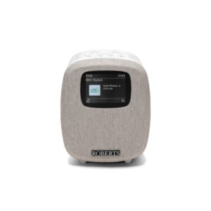 Roberts Ortus 5 DAB/DAB+/FM RDS radio with dual alarm and 40 presets (5 dedicated buttons), clear LCD display, device charging by USB, headphone socket - in White