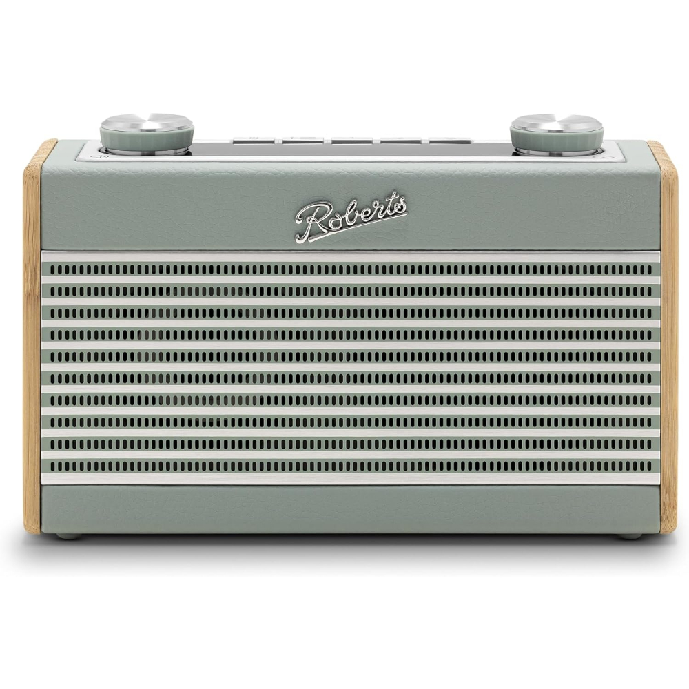 Roberts Rambler Uno DAB/DAB+/FM RDS Radio with Bluetooth, Built-in battery charger for Ni-MK rechargeable batteries in Duck Egg