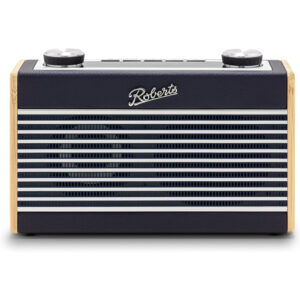 Roberts Rambler Uno DAB/DAB+/FM RDS Radio with Bluetooth, Built-in battery charger for Ni-MK rechargeable batteries in Navy Blue