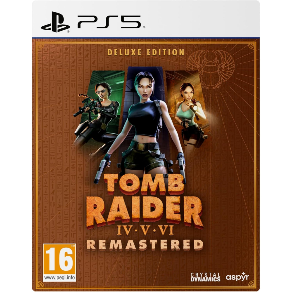 Sony PS5 Tomb Raider IV-VI Remastered Starring Lara Croft: Deluxe Edition