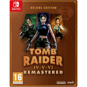 Nintendo Switch Tomb Raider IV-VI Remastered Starring Lara Croft: Deluxe Edition