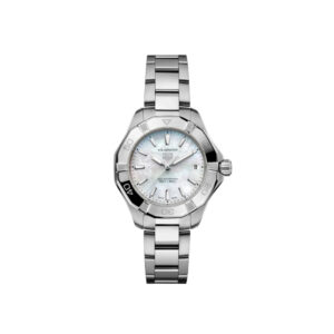 TAG Heuer Aquaracer Professional 200 Solargraph Solar Quartz, 34 mm, Steel Ladies Watch