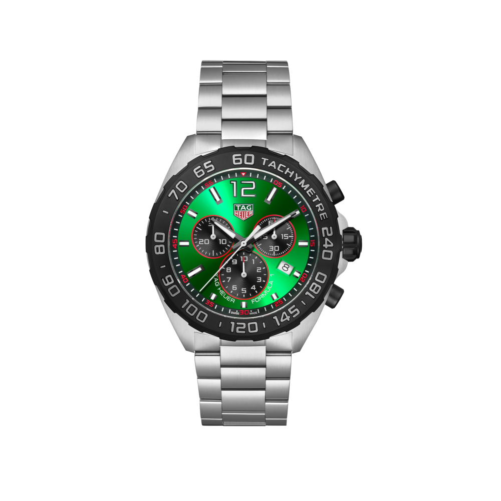 TAG Heuer Formula 1 Chronograph Quartz, 43 mm, Steel Gents Watch