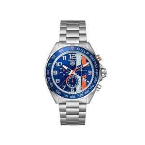 TAG Heuer Formula 1 CHRONOGRAPH X GULF Quartz, 43 mm, Steel Gents Watch