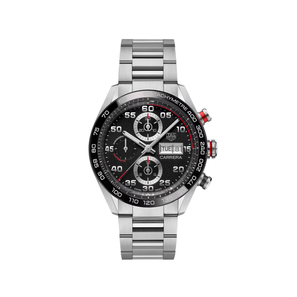 TAG Heuer Carrera Chronograph Automatic, 44 mm, Steel Gents Watch