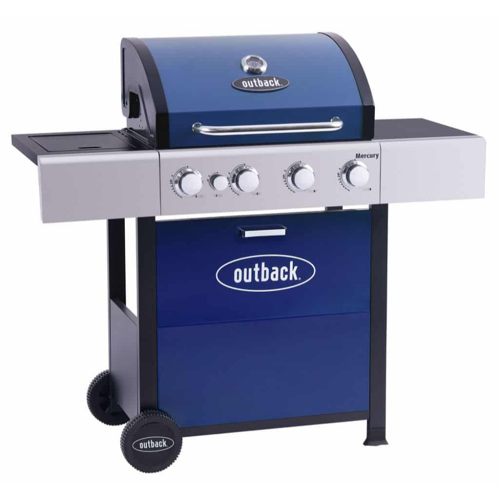 Outback Mercury 4 Burner Gas-Blue