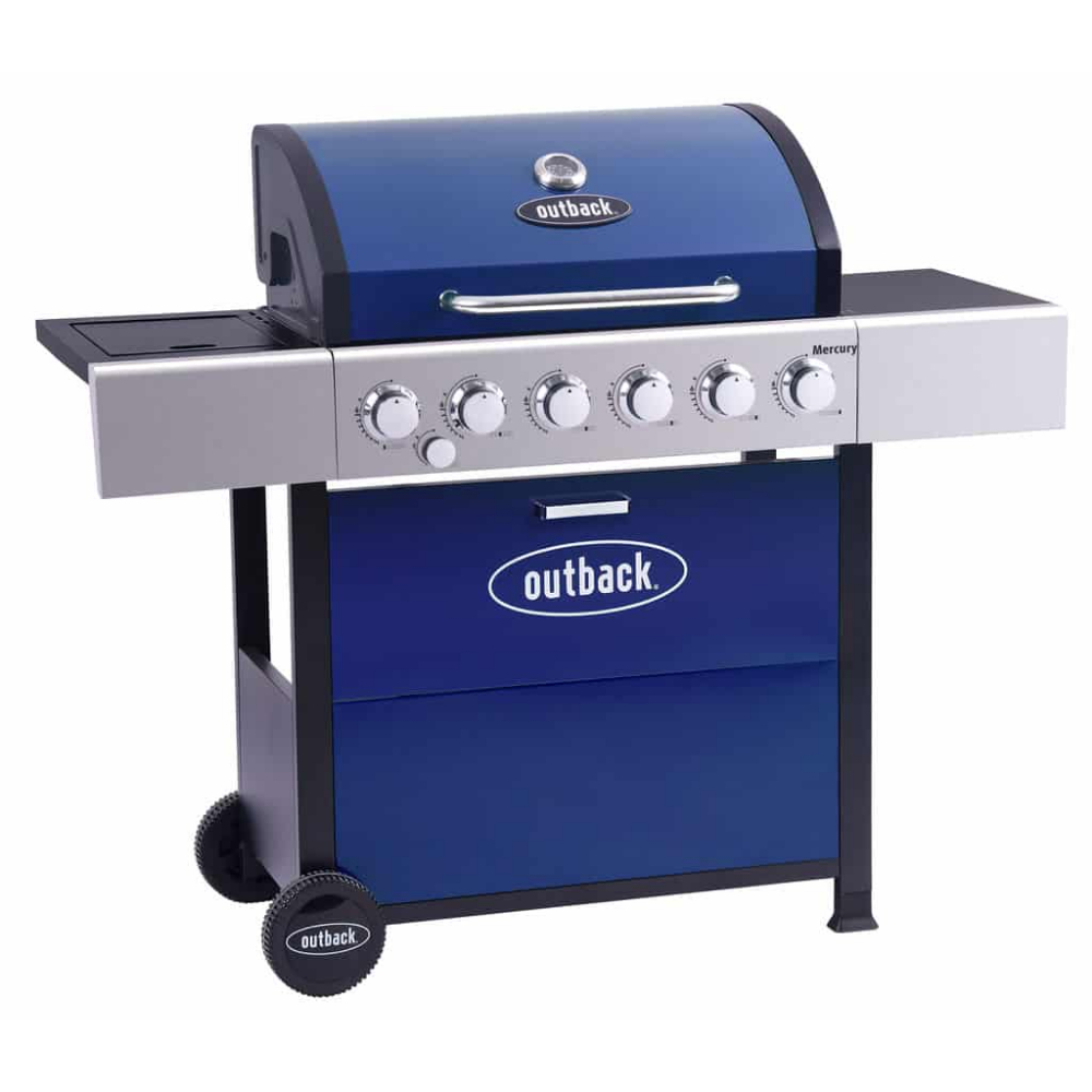 Outback Mercury 6 Burner Gas-Blue