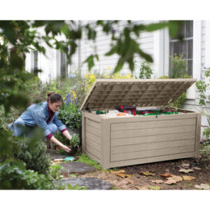 Ketter Northwood Beige Storage Box - 630L