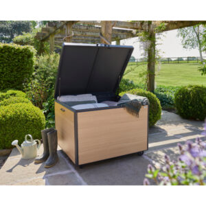 Royce Medium Wood Look Storage Box