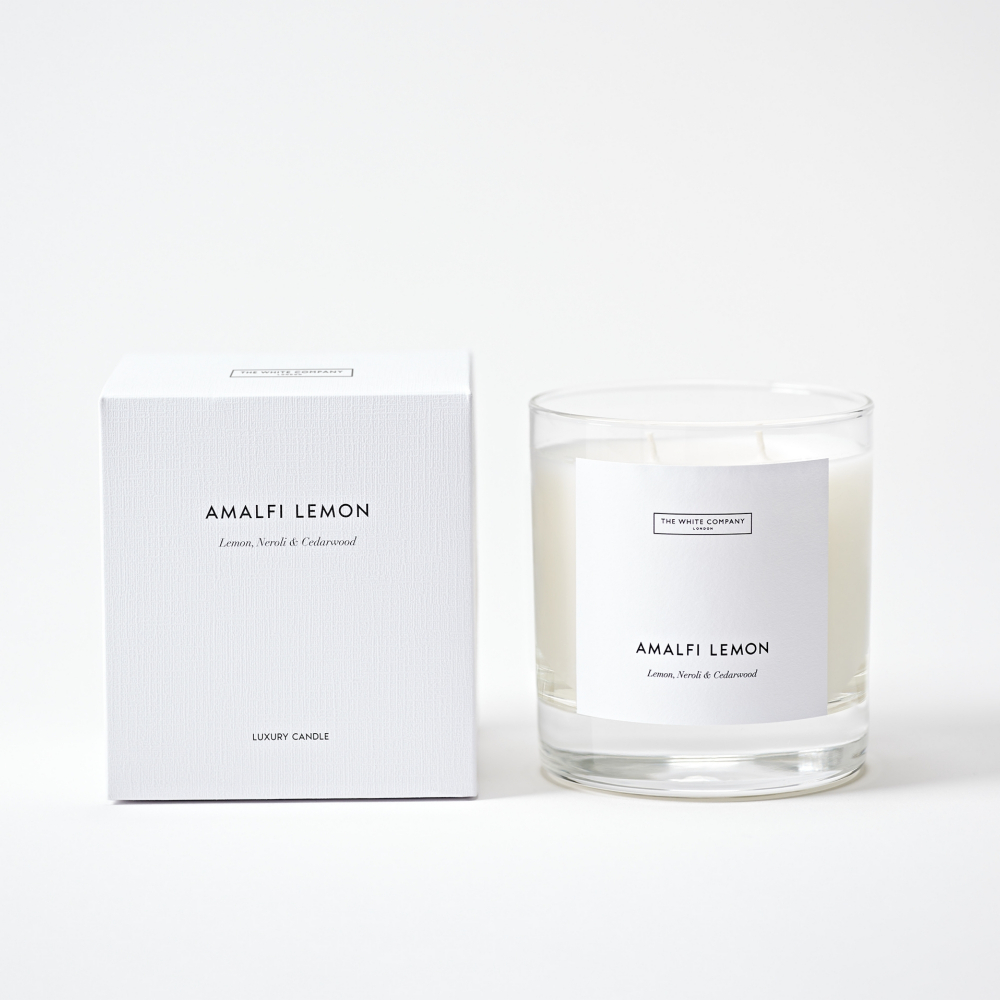 The White Company Amalfi Lemon Luxury Candle