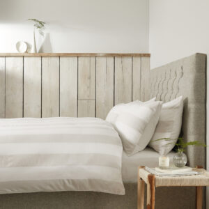 The White Company Maris Stripe Duvet Cover - Superking
