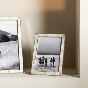 The White Company Mother Of Pearl Frame 5X7 Inch