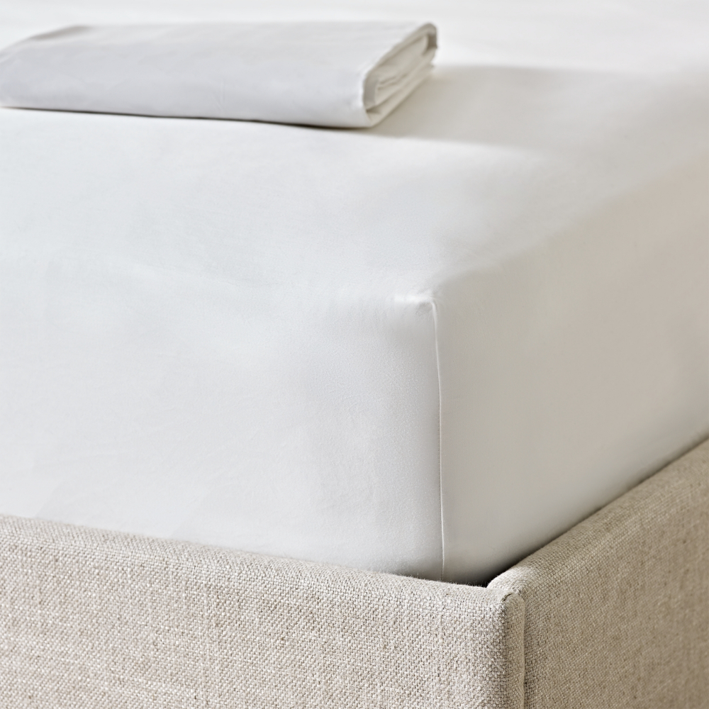 The White Company Savoy Deep Fitted Sheet Emperor