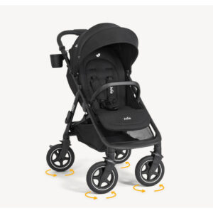 Joie Mydrift 360° Wheel Travel Stroller - Raven