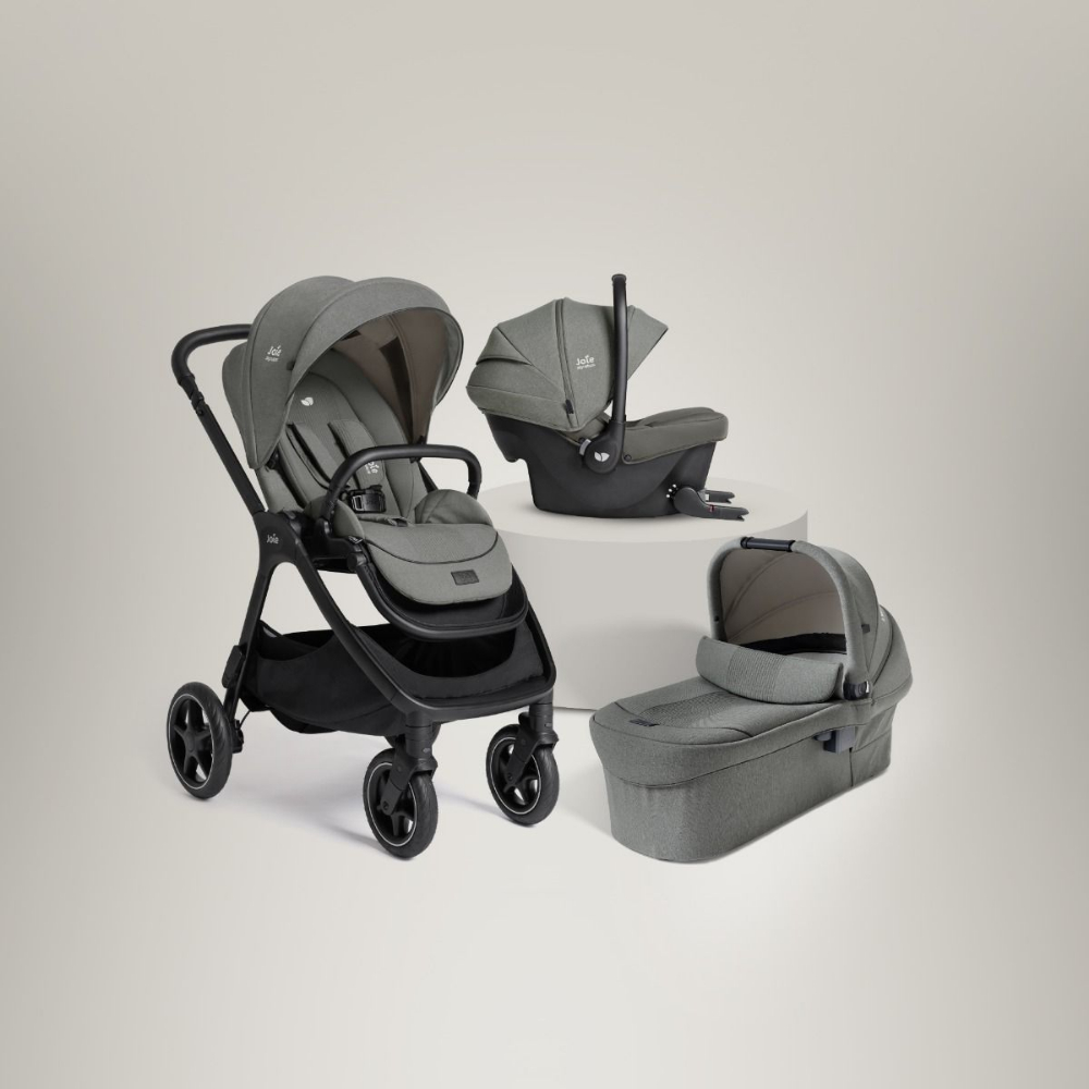 Joie Finiti Signature Flex Click and Go Bundle - Evergreen
