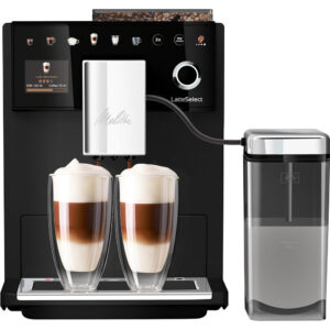 Melitta Latte Select Bean to cup machine - Frosted Black
