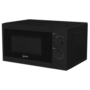 Igenix 20L 800W Manual Microwave Black