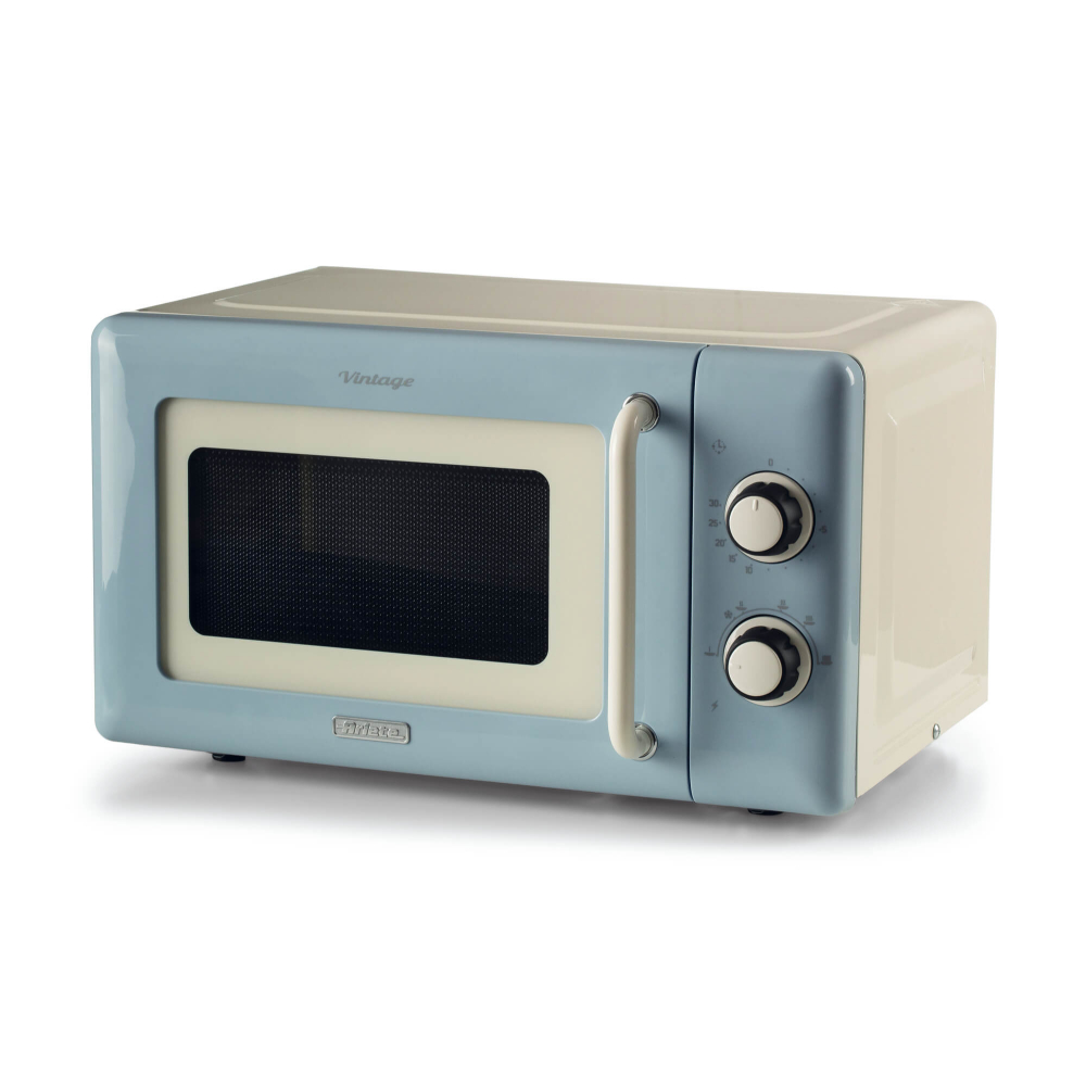 Ariete 20L 800W Vintage Microwave - Blue