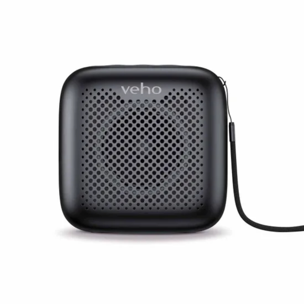 Veho MZ4 Bluetooth wireless speaker with built-in mic and TWS - Black