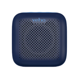 Veho MZ4 Bluetooth wireless speaker with built-in mic and TWS - Blue