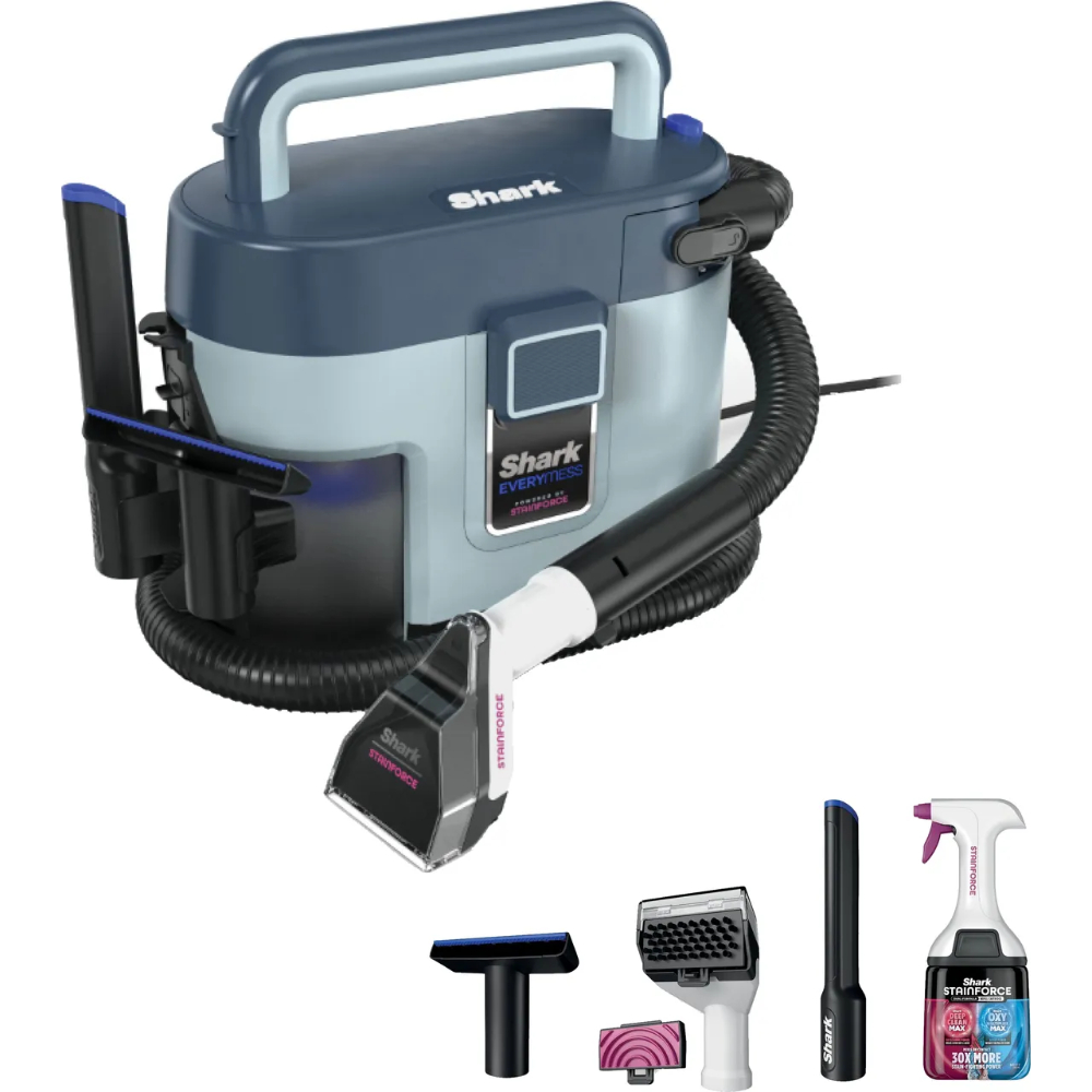 EveryMess Portable 3-in-1 Stain Eliminator, Wet Vac & Dry Vac