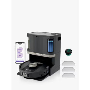 Shark PowerDetect NeverTouch Pro 2 in 1  Robot Vacuum & Mop RV2800ZEUK - Black