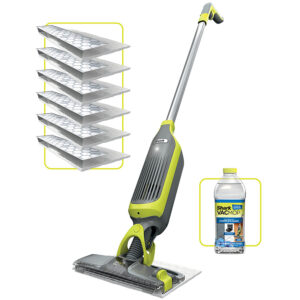 Shark VacMop Cordless 2 in 1 Vacuum Mop with Targeted Spray VM200UK - Charcoal Gray