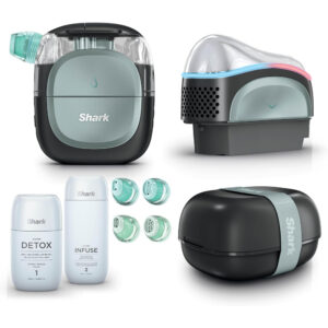 Shark FacialPro Glow + Depuffi at home facial - Warm Black FH320UKBK