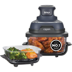 Ninja CRISPi 4-in-1 Portable Glass Air Fryer - Cyber Space FN101UKGY