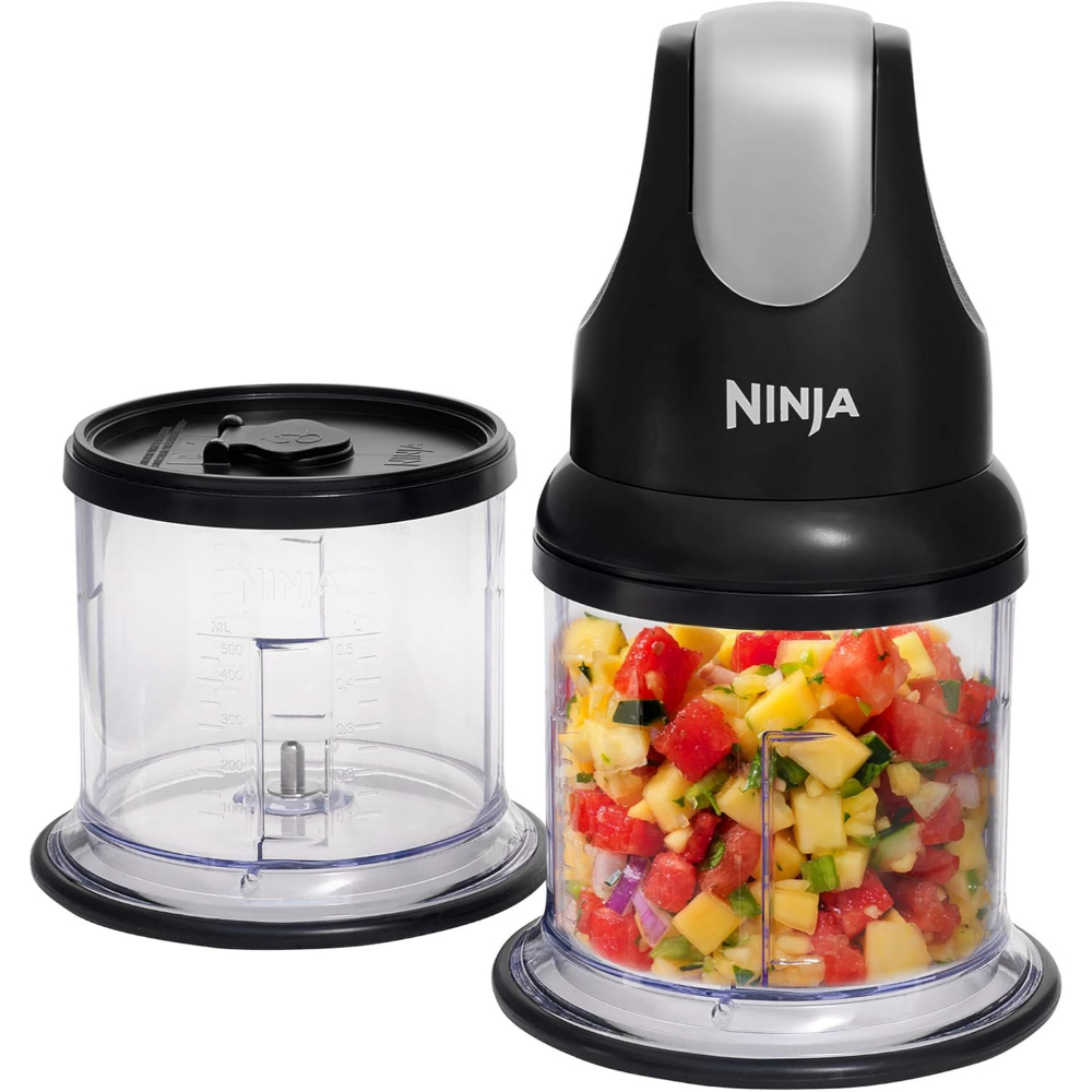Ninja Express Chop Mini Chopper & Blender - Black NJ1002UKBK