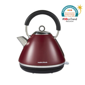 Morphy Richards 102051 Limited Edition Accents 1.5L Pyramid Kettle - Rhubarb