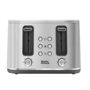 Morphy Richards 242800 Motive 4 Slice Toaster - Brushed Steel