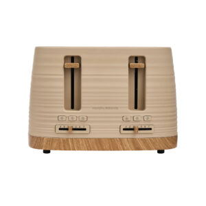 Morphy Richards 243100 Clay 4-Slice Brown Toaster - Felspar