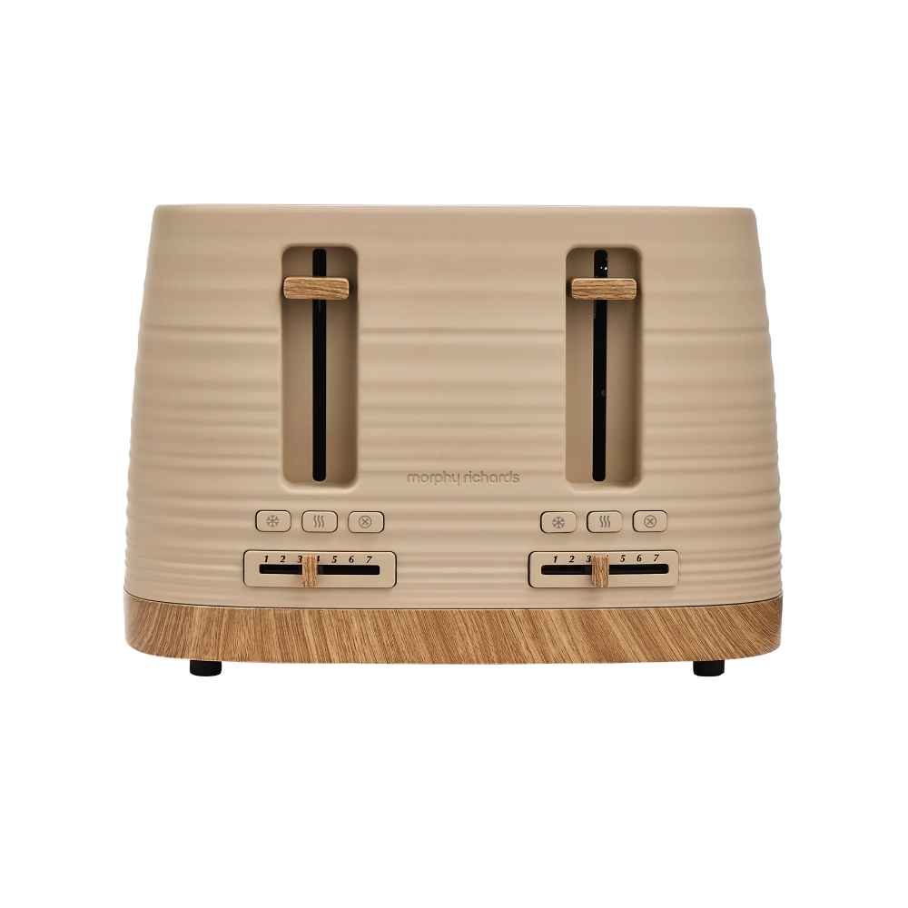 Morphy Richards 243100 Clay 4-Slice Brown Toaster - Felspar