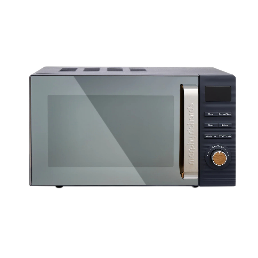 Morphy Richards 512001 Clay 20L 800W Grey Digital Microwave - Flint
