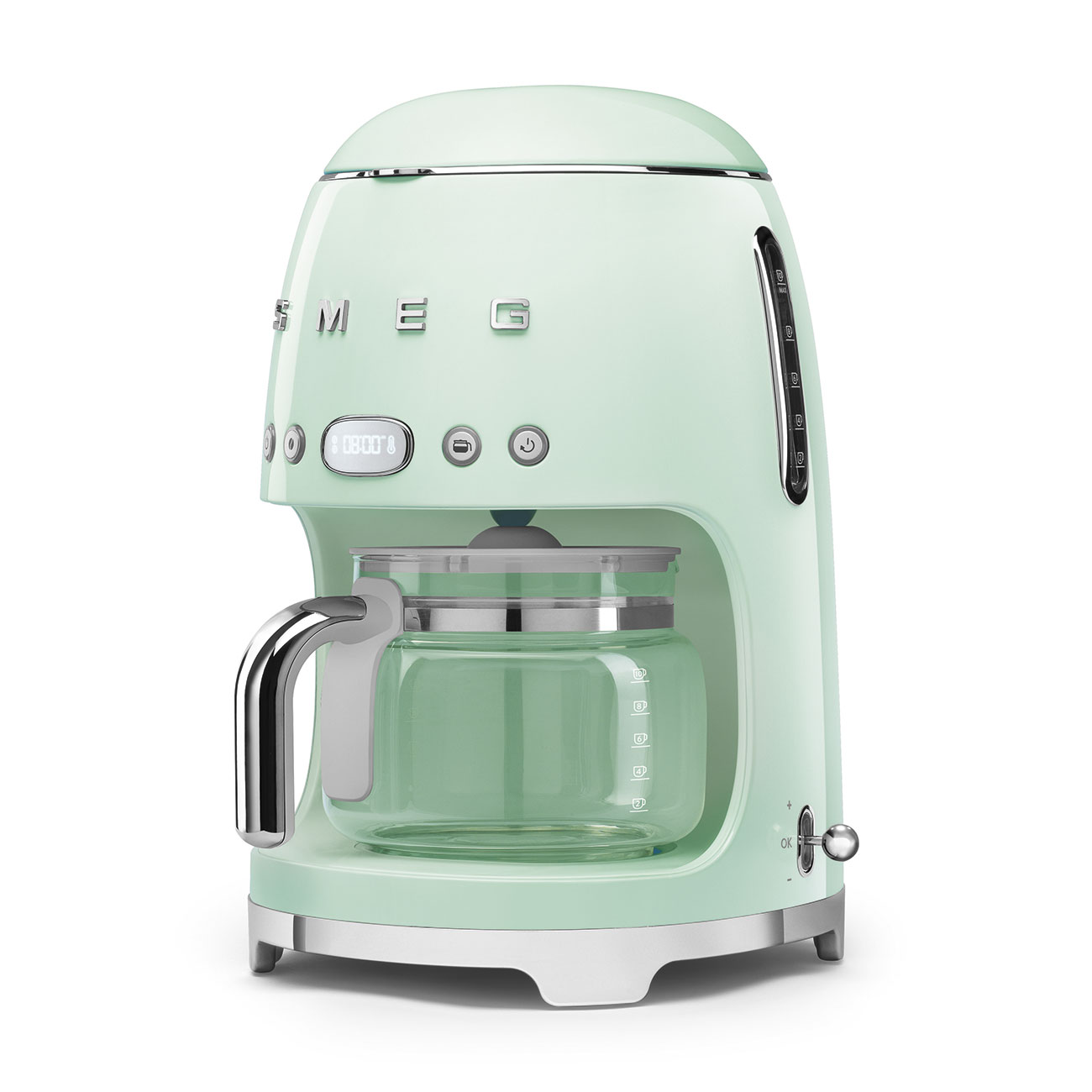 Smeg Retro Design Drip Coffee Machine Pastel Green