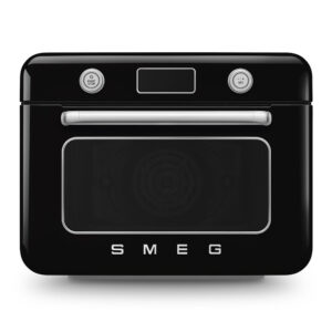 Smeg COF01BLUK 50's Style Countertop 10in1 Multifunction Oven, Black