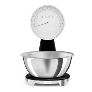 Smeg KSF01BLWW 50's Style Analogue and digital Kitchen Scale Black
